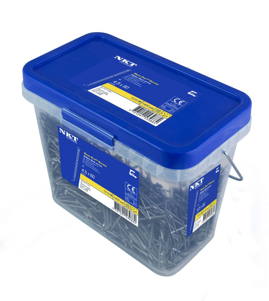 NKT Deck Pro 4,5x60mm A4 1400stk. KoldingSelvbyg.dk